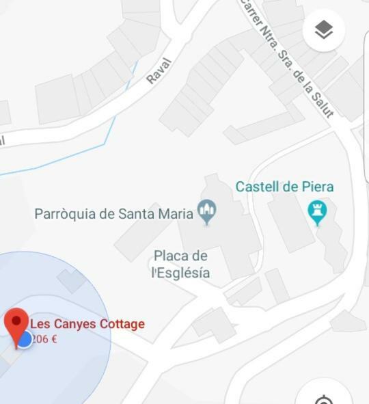 Les Canyes Cottage, Private Villa Resort Piera Exterior photo